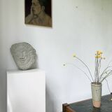 Stone sculpture 1950 face