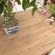 Table de ferme chêne 270 cm avec allonges