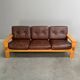 Vintage Asko Bonanza 3 seat sofa, Finland 1960s