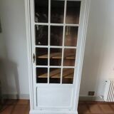 Armoire parisienne bonnetière vitrée