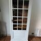 Armoire parisienne bonnetière vitrée