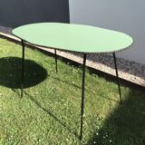 Vintage table adjustable in height 1970