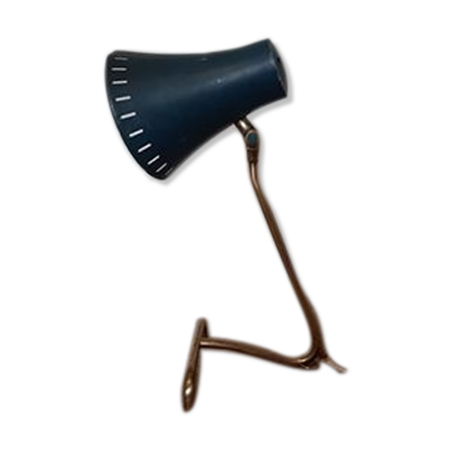 Lampe cocotte tripode vintage
