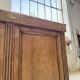 Oak and marble counter 1950
