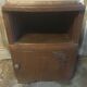 Oak bedside table from the 1930s/1940s.