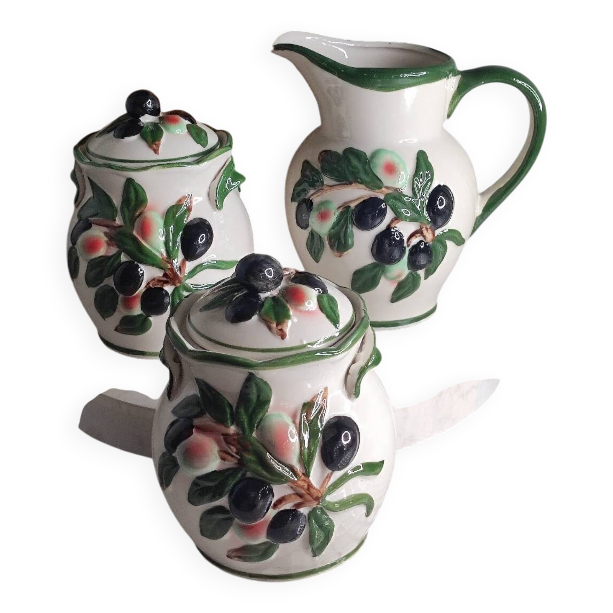 Provencal ceramic set
