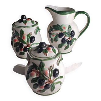 Provencal ceramic set