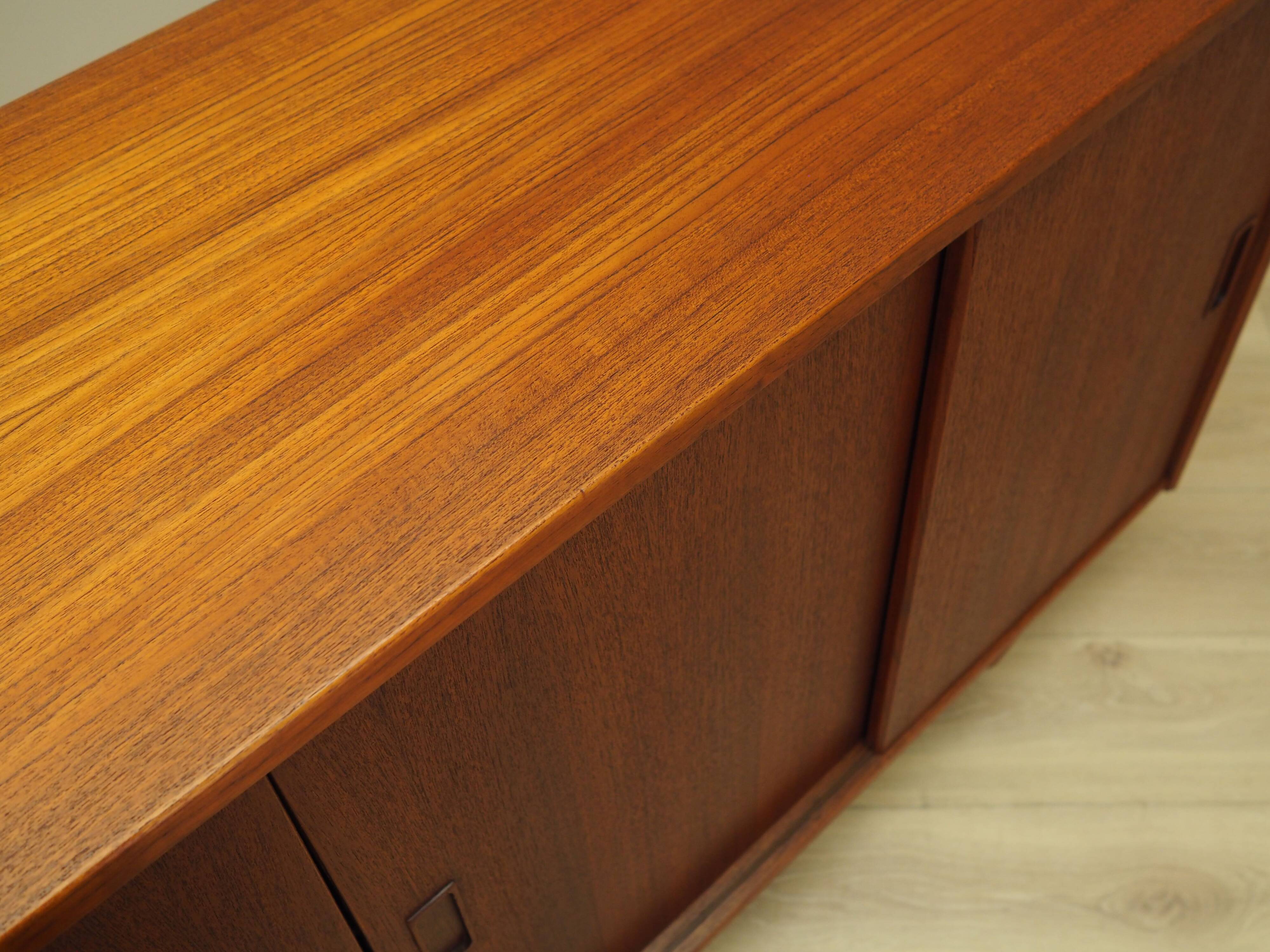 Teak sideboard, Danish design, 1970s, production: Denmark