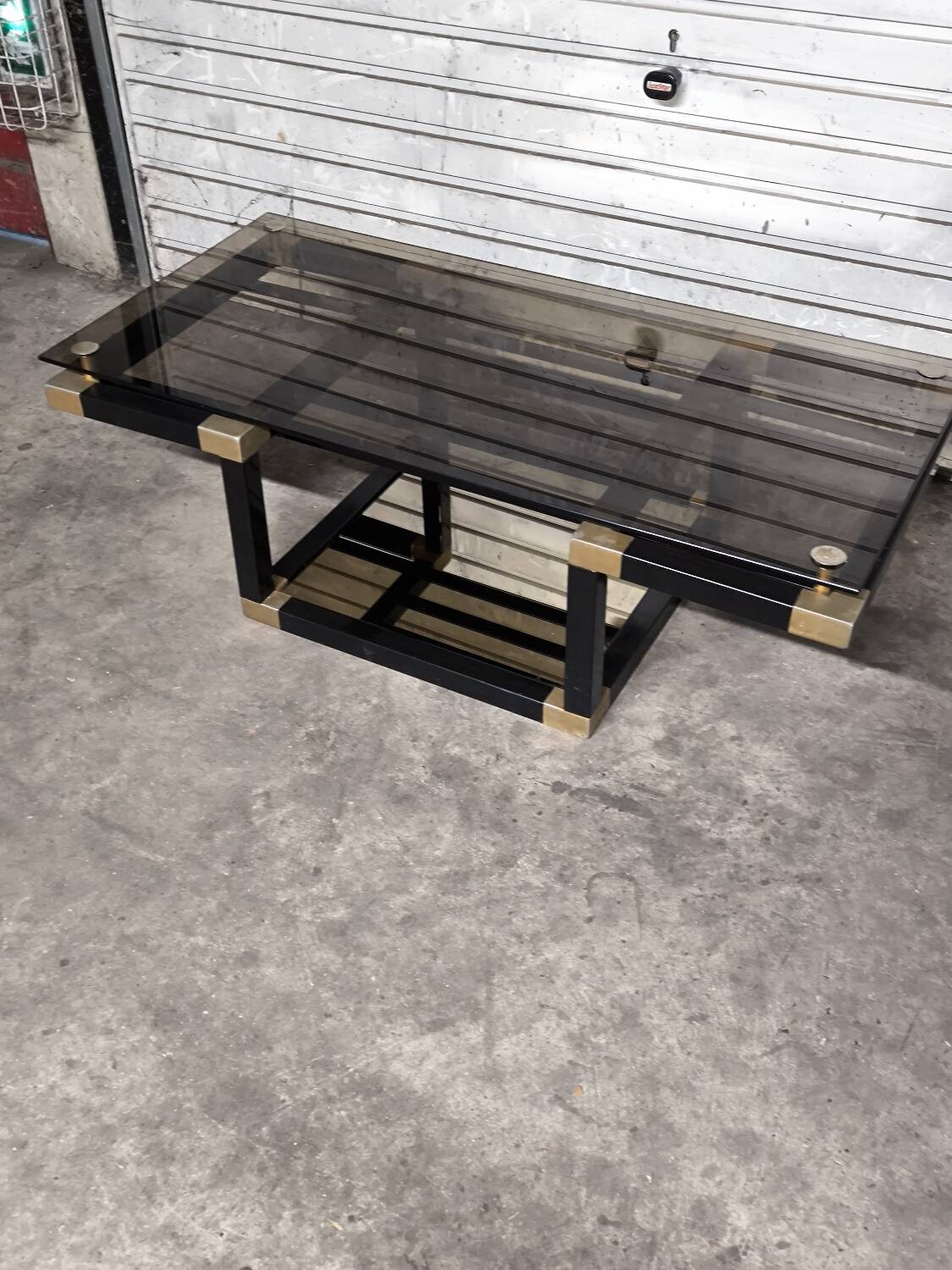 Vintage coffee table from the 1980s.