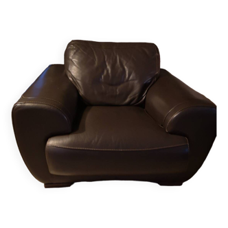 Fauteuil XL cuir  cuir center