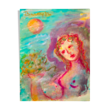 "The Little Mermaid" gouache by Henriette Barety