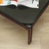 Table basse en palissandre, design danois, années 1970, production : Danemark