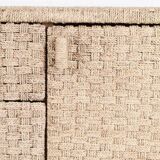 Enfilade in braided jute
