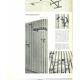 Wall-mounted coat rack by Gianfranco Frattini, 1950s