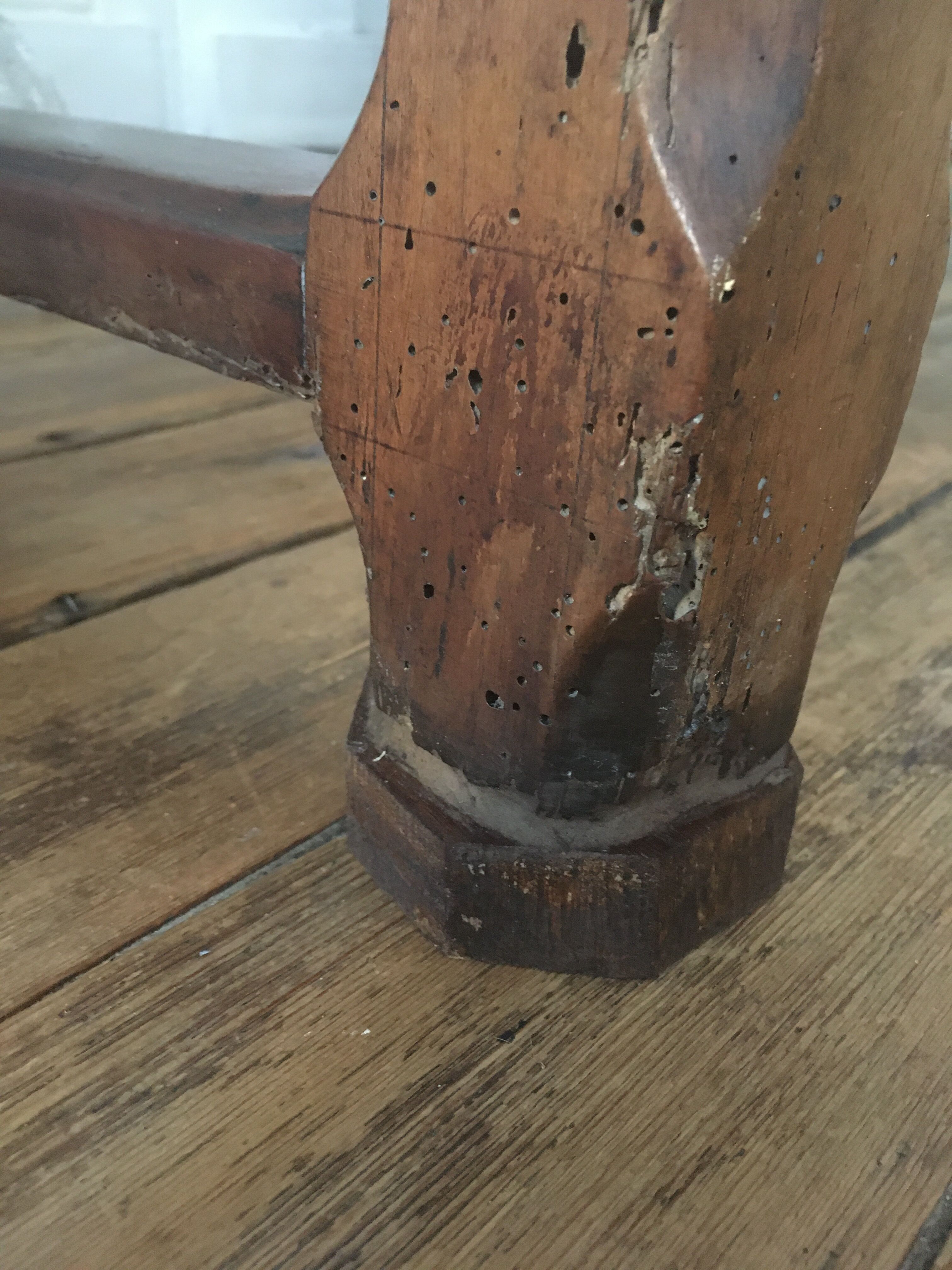 19th century farm table