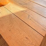 Solid oak coffee table