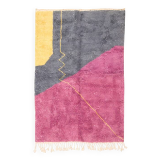 Tapis beni ouarine tissé à la main traditionnel 250cm x 150cm