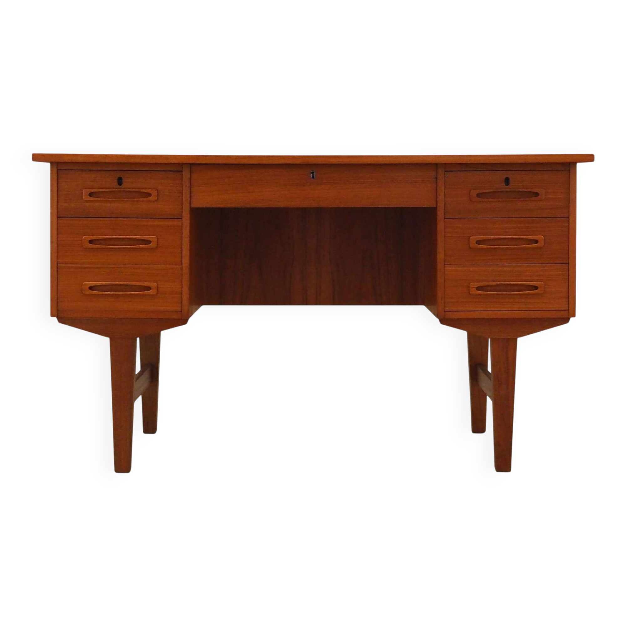 Teak desk, Danish design, 1960s, production: Denmark