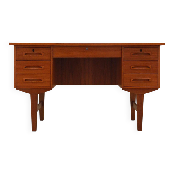 Bureau en teck, design danois, années 1960, production : Danemark