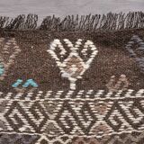 Oversize Vintage Floral Oushak Kilim Rug sku1866