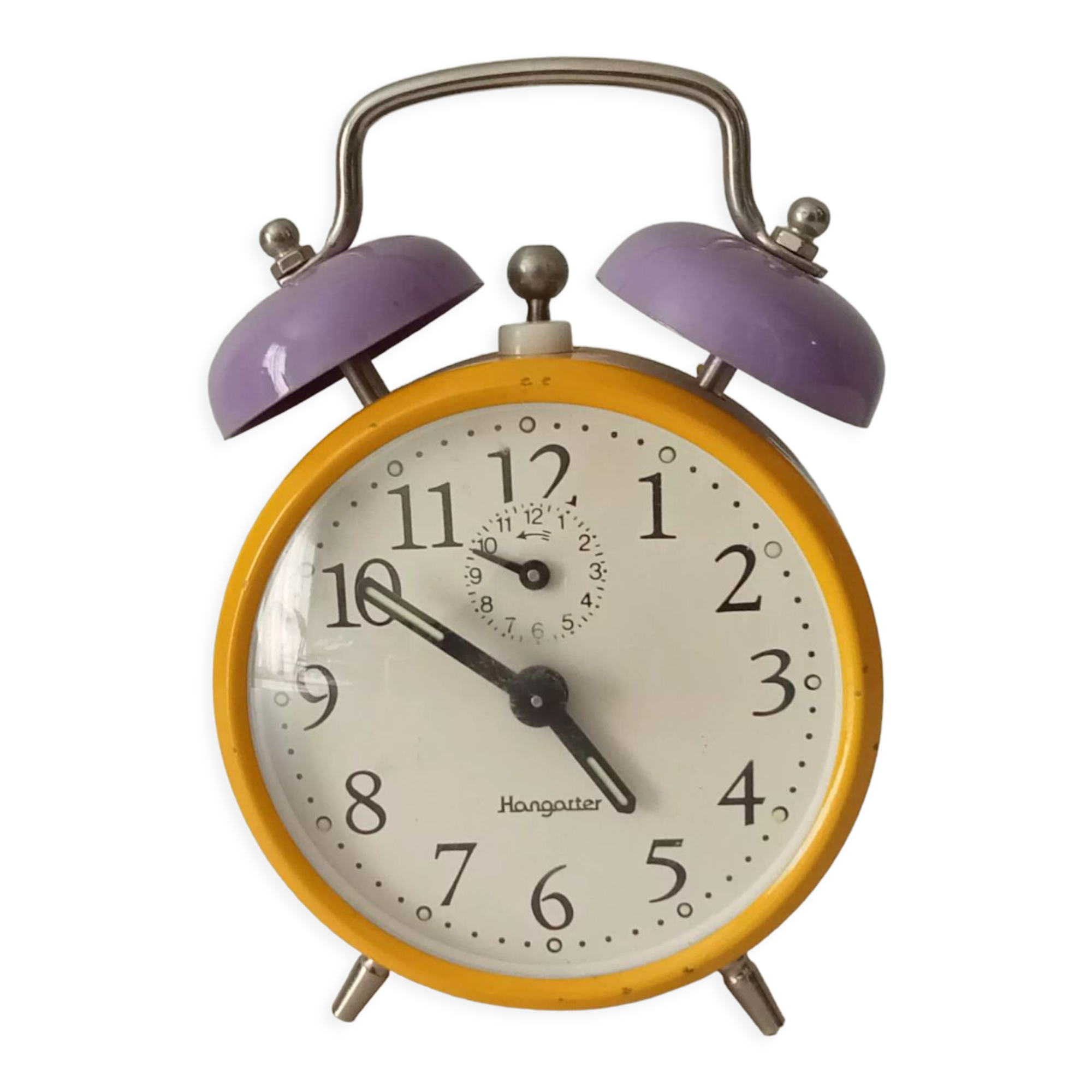 Vintage alarm clock Hangarter 70s/80s
