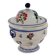 Antique ceramic soup tureen, Italy, 19th century.