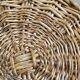 Large VINTAGE WICKER BASKET Wood