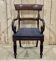 19th century English armchair in mahogany