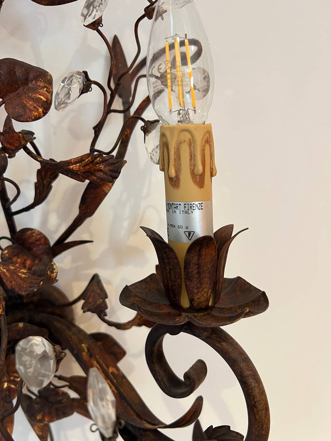 Pair of wall sconces