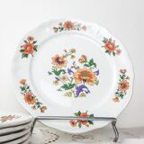 Set of earthenware plates