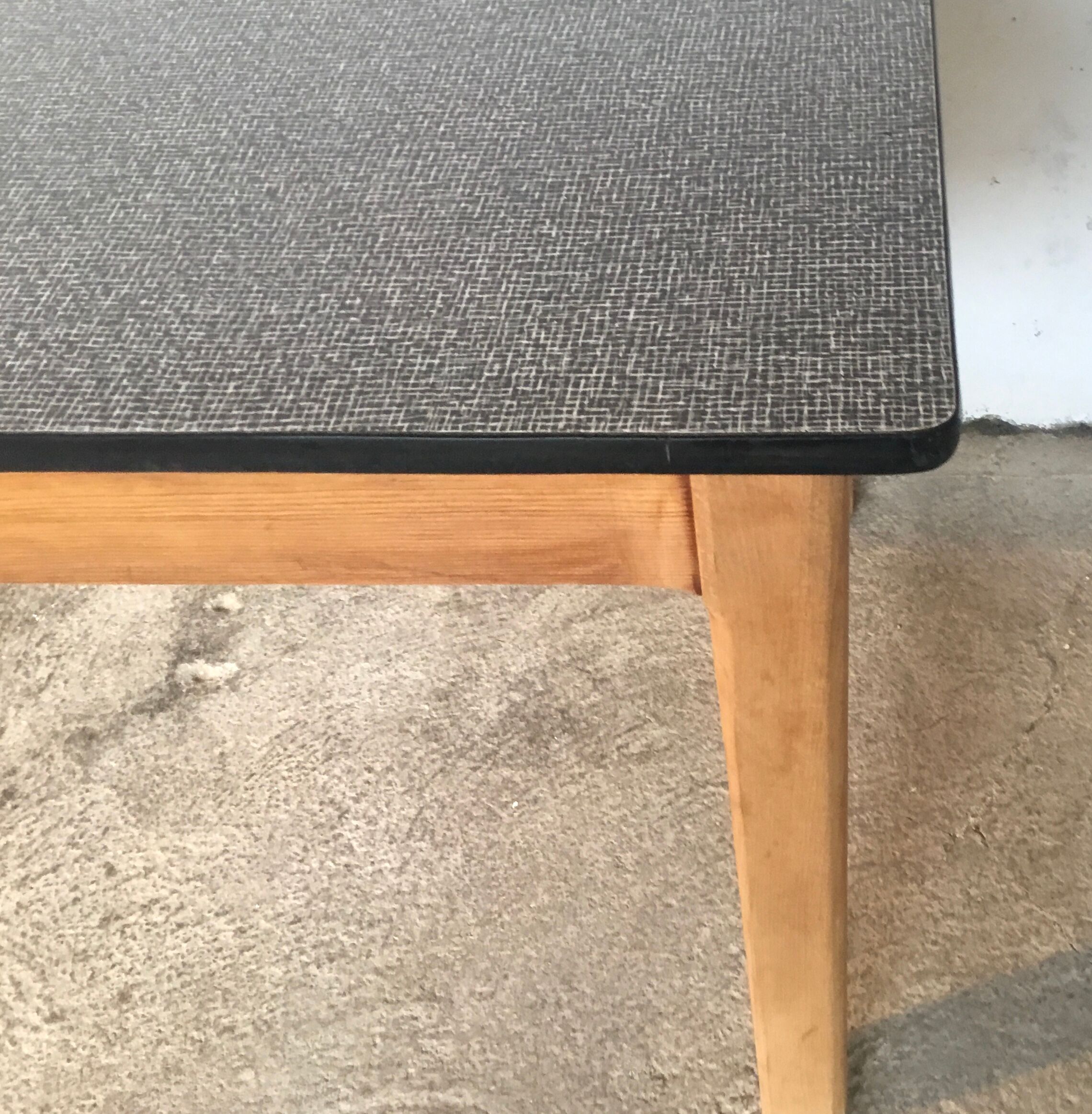 Farmhouse table with formica top 200 cm - 1950