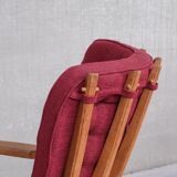 Fauteuil en chêne Guillerme et Chambron