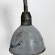 Grey Industrial Scissor Wall Lamp from Elektroinstala, 1960s