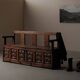 Carved solid wood bench-chest, 18th century