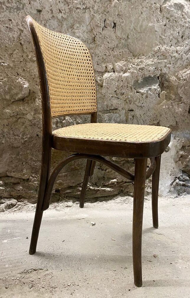 Suite de 6 chaises par Josef Hoffmann pour Thonet années 60