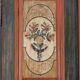 Painted Folk Art Bridal Cabinet