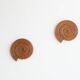 Rattan Sea Snail Design Wall Lamp