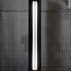 Three-light floor lamp in metal by Status Italia, 1990s.