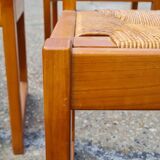 Set of 8 elm chairs Maison Regain