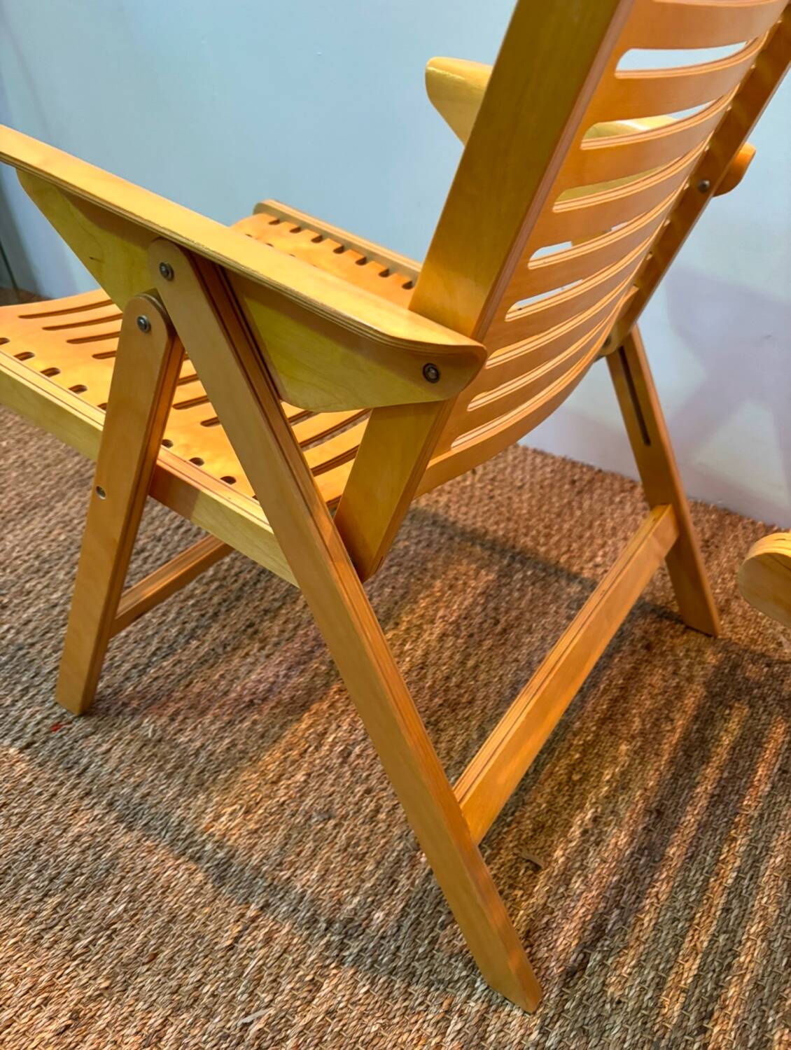 Pair of Niko Kralj folding armchairs