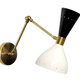 Articulable Black &White Moonlight wall lamp