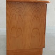 Vintage chest of drawers with bamboo and rattan details