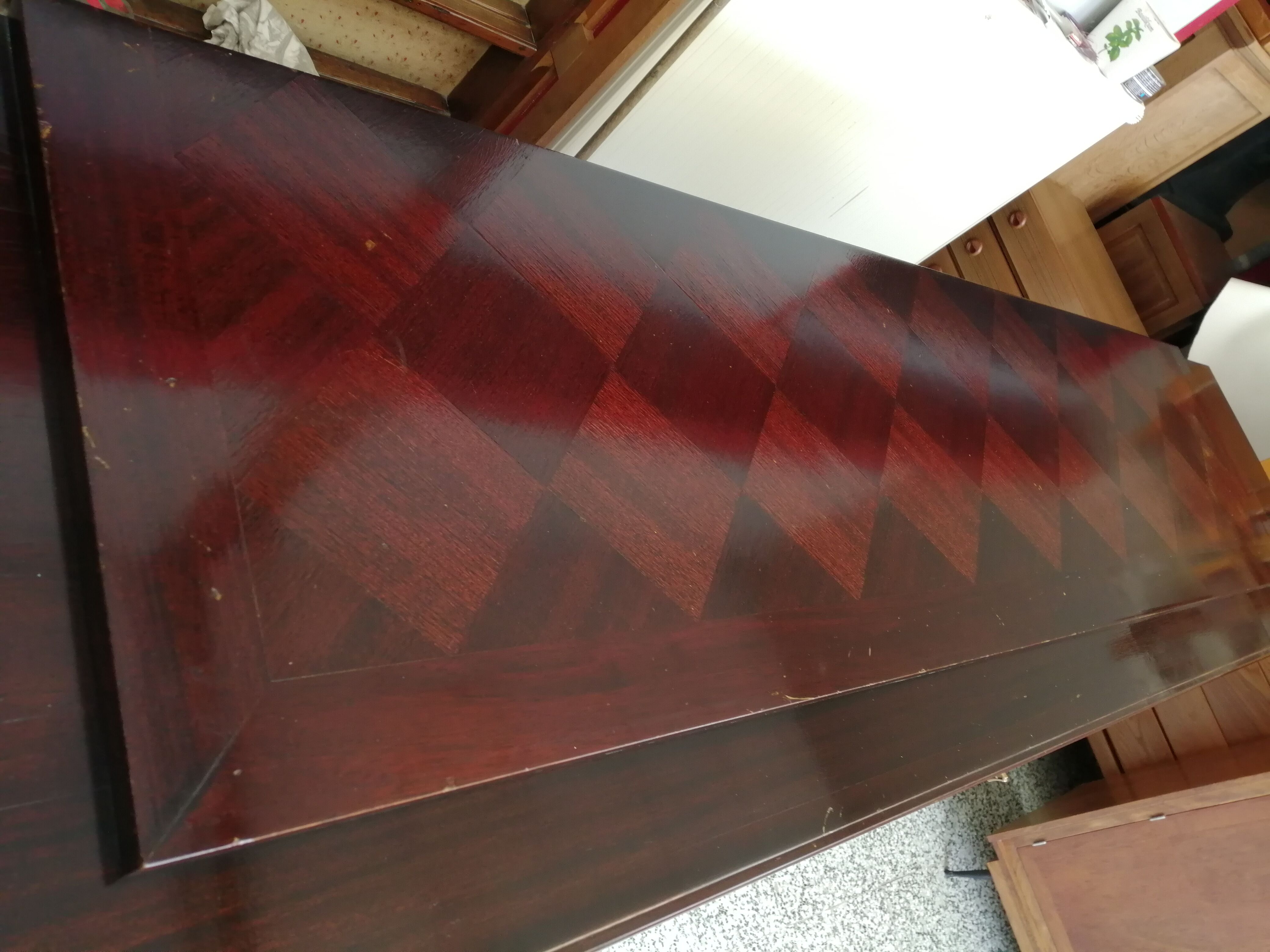 Mahogany buffet by Gaston Poisson, 1925-1930