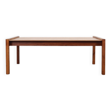 Table basse en chêne, design danois, années 1970, fabriquée au Danemark