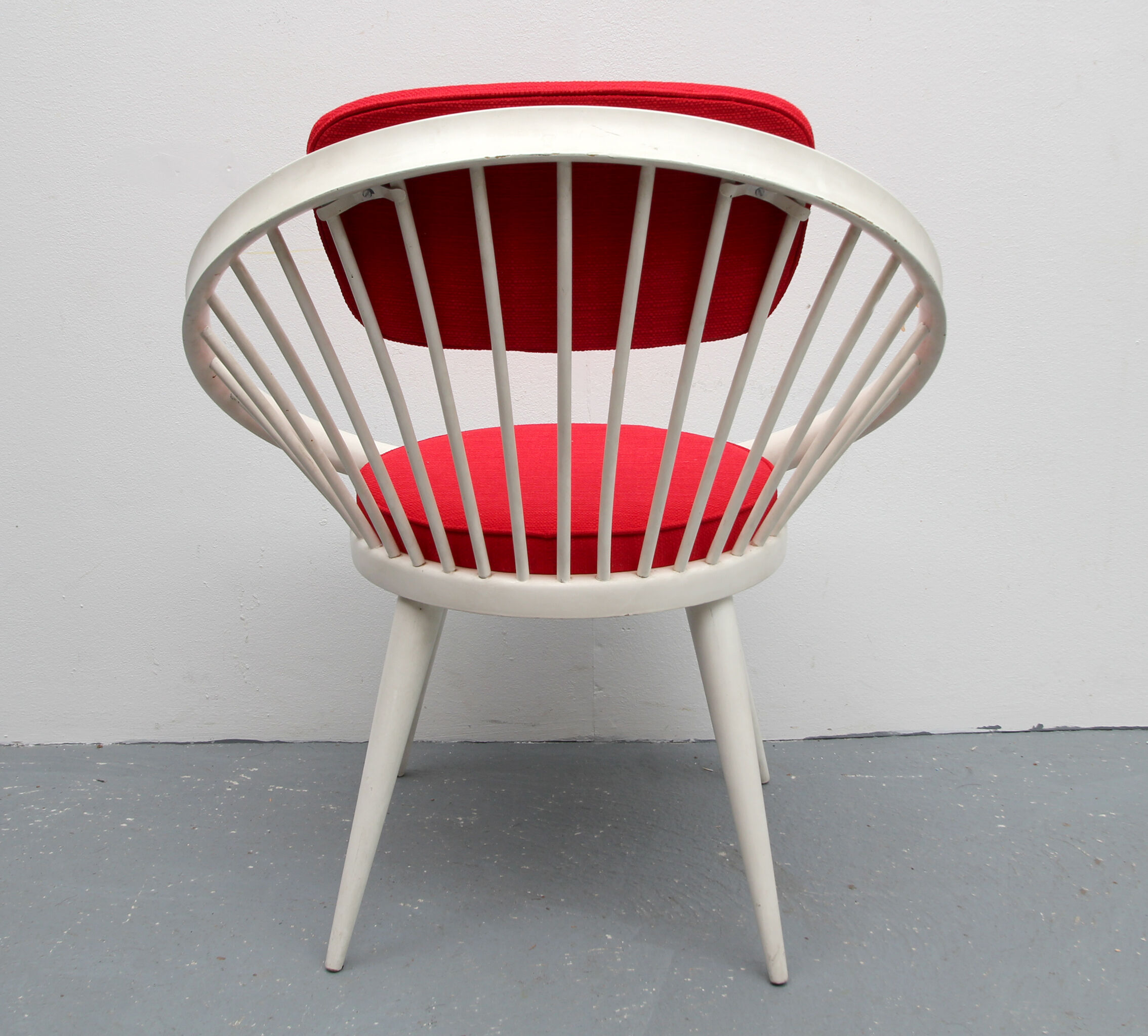 Fauteuil cercle par Yngve Ekström