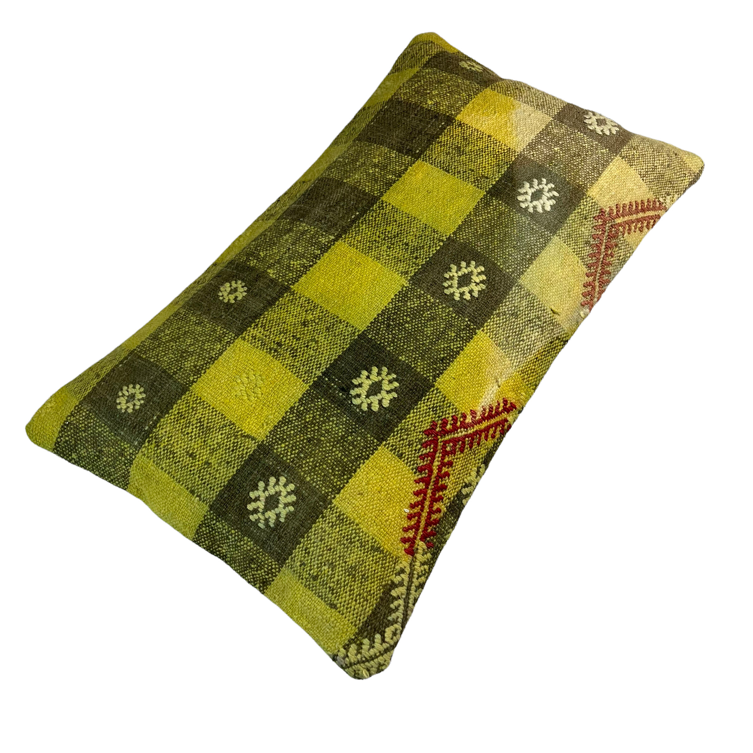 Vintage turkish kilim cushion cover  30 x 50 cm