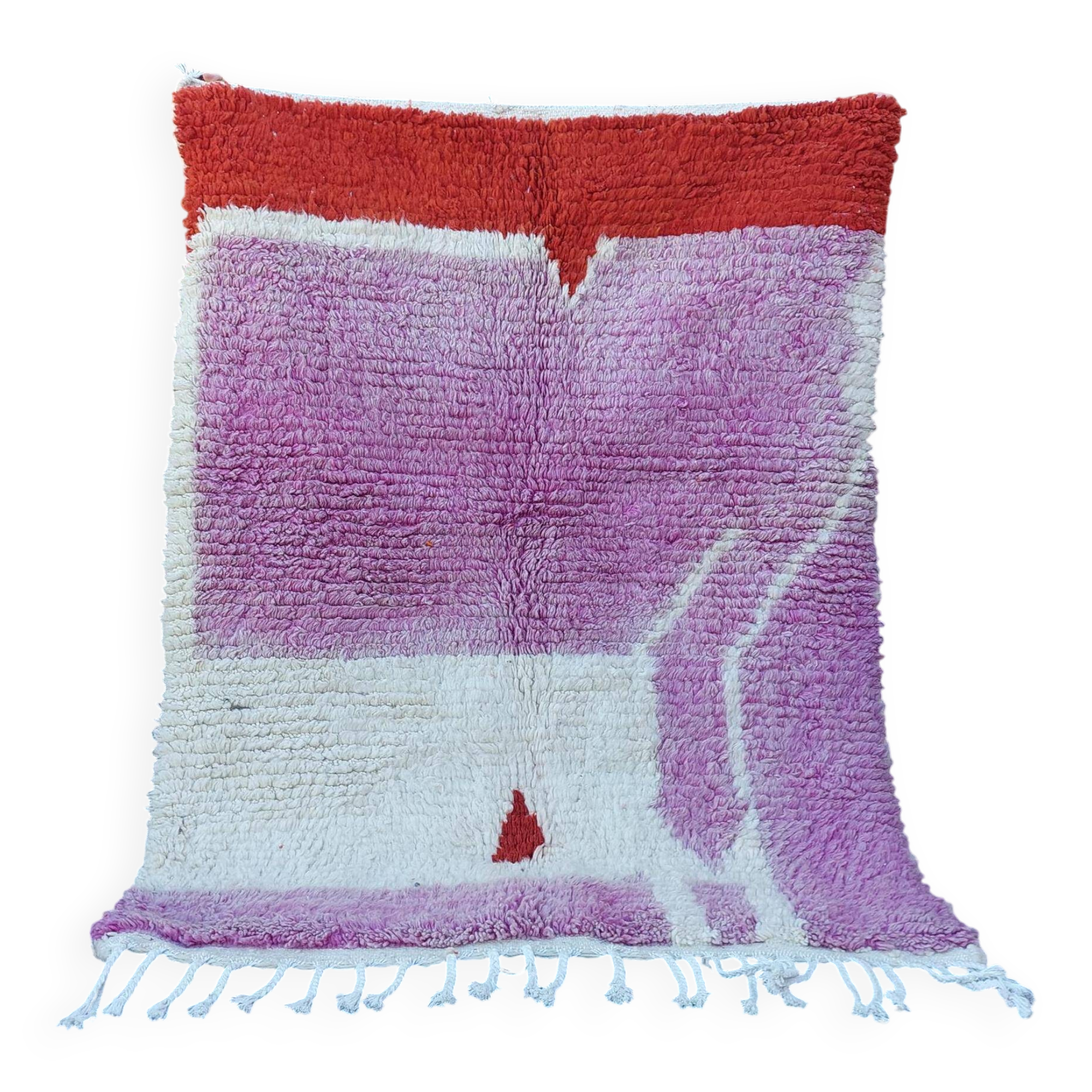 Natural handmade Berber rug 3x2 m