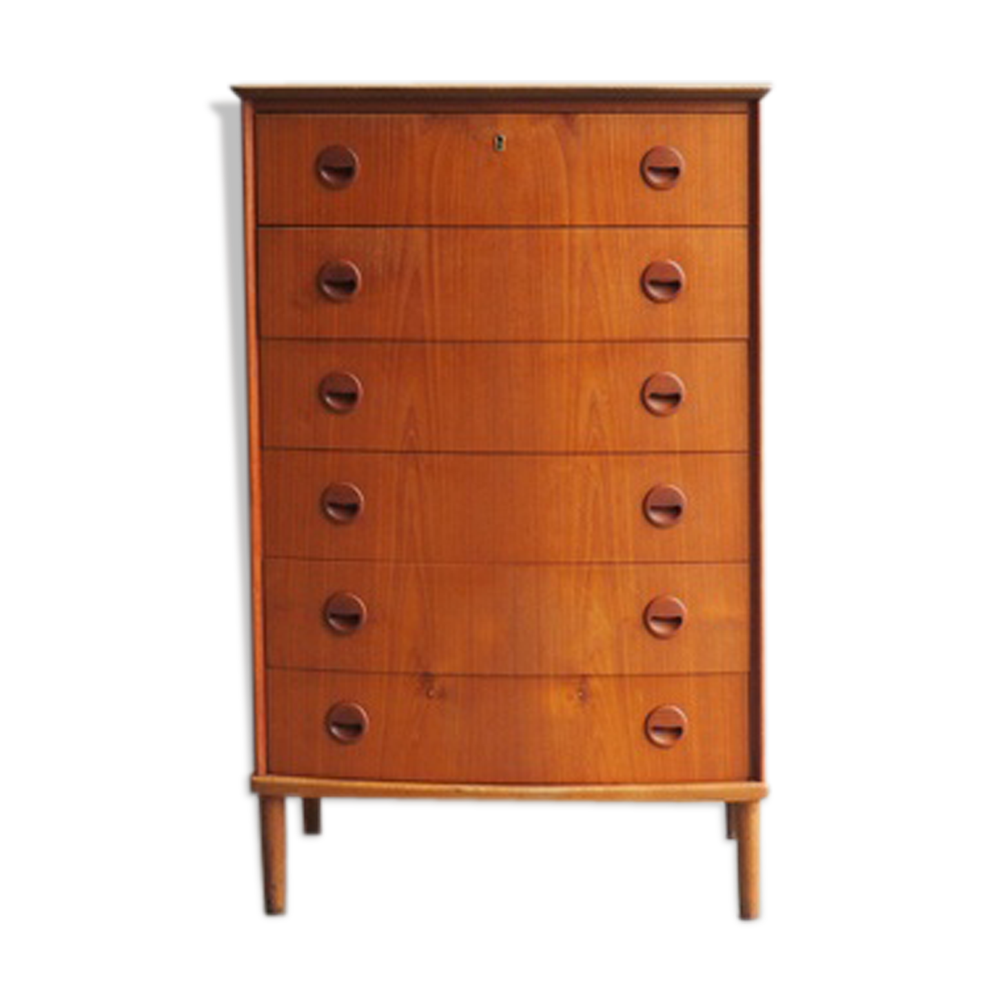 Commode haute avec 6 tiroirs
