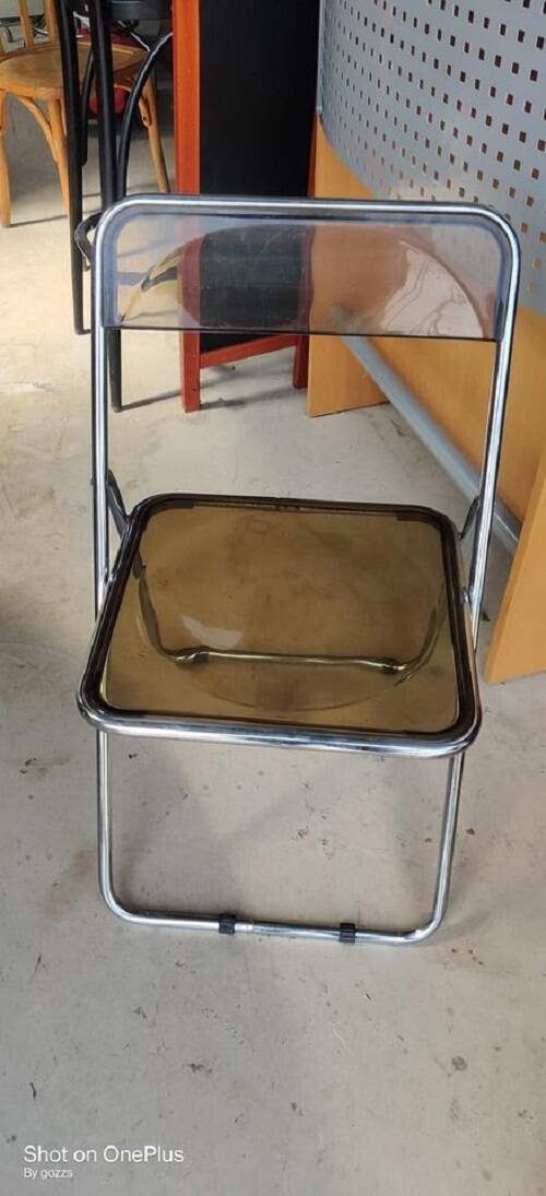 Chaise style plia 1960/70