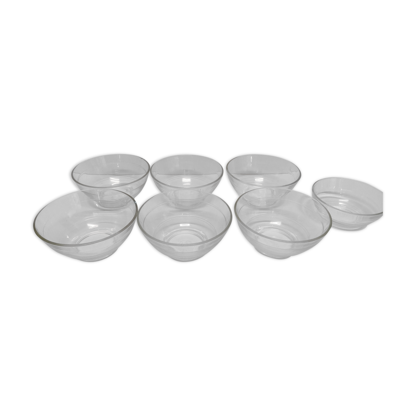 6 vintage Duralex bowls